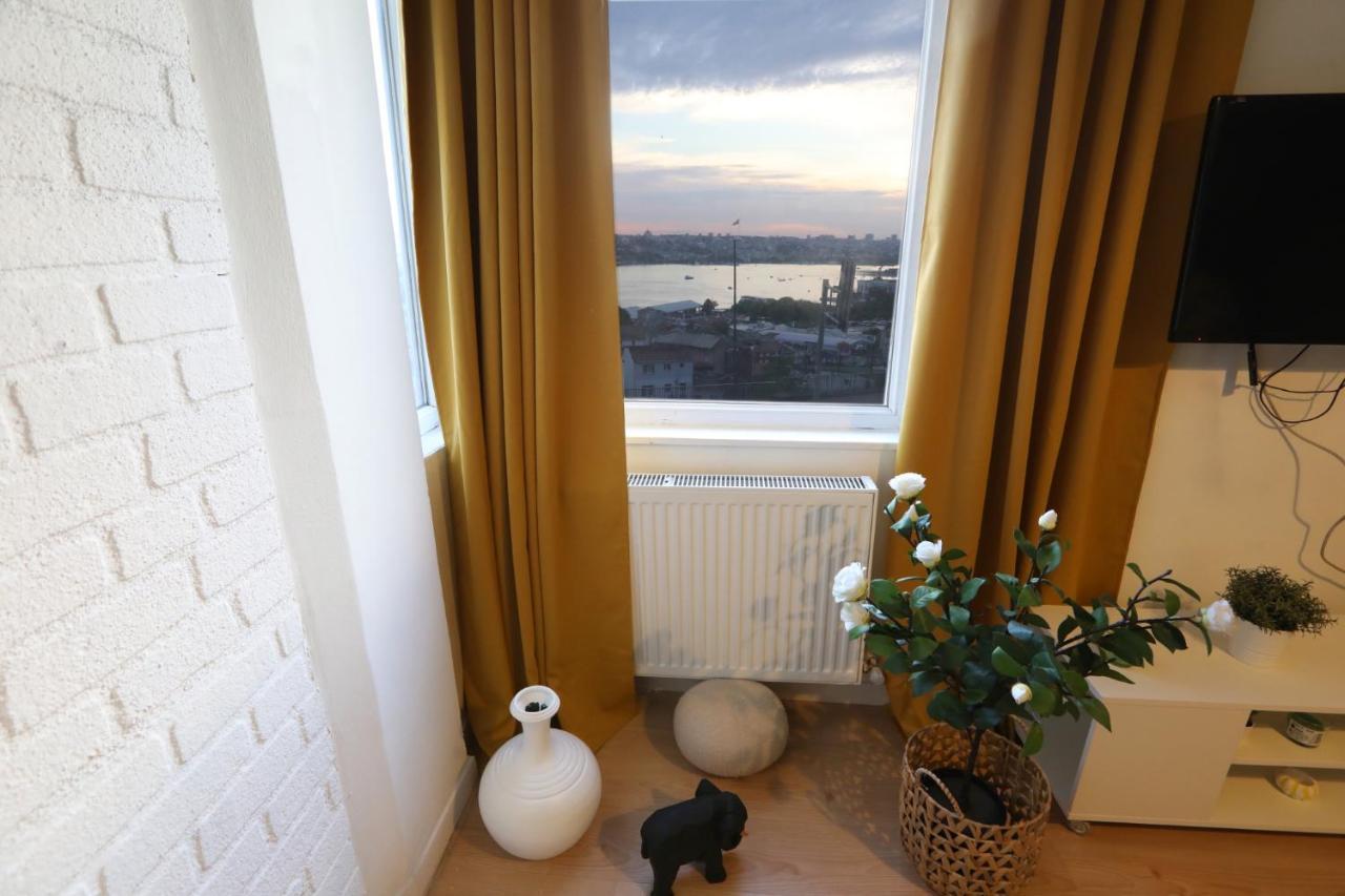 Central Flat W Sea View And Near Galata Tower Apartment Istanbul Exterior photo